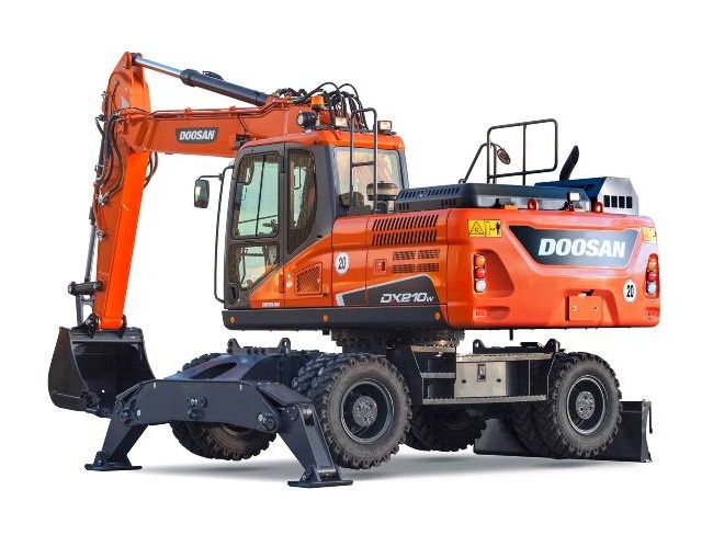 Колесный экскаватор DAEWOO-DOOSAN